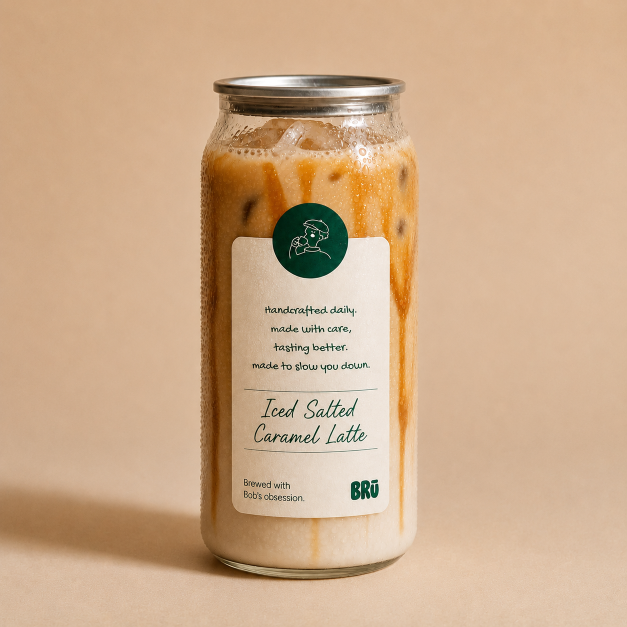 Iced Salted Caramel Latte